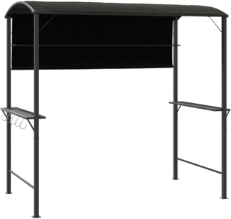 vidaXL Pavillon mit Dach 220x110x200 cm Anthrazit 318533