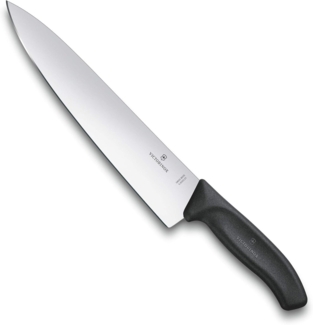 Victorinox Tranchiermesser Swiss Classic Extra Breit,20 cm schwarz,Auf Blister