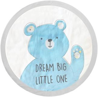 DREAMgro Playmat Blue Bear beidseitig