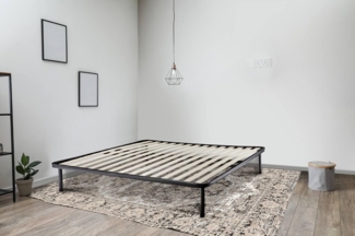 Talamo Italia - Doppelbettgestell Olga, orthopädisches Untergestell mit 14 Latten, 100% Made in Italy, 160 x 190 x 30 cm