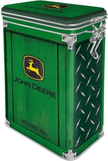 Nostalgic-Art Kaffeedose Aromadose - John Deere - John Deere - Diamond Plate Green