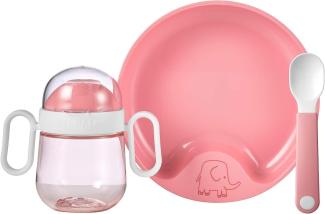 Mepal MIO Babygeschirrset deep pink 3-teilig - A