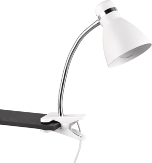 lightling Klemmleuchte Harley, ohne Leuchtmittel, Schnurschalter, flexibel, IP20 Indoor