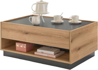 Couchtisch Center in Eiche Evoke 90 x 60 cm