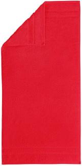 Micro Touch Gästetuch 30x50cm rot 550g/m² 100% Baumwolle