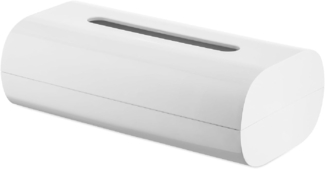 Alessi Papiertuchbox PL07 W Birillo Design Piero Lissoni Papiertaschentuch-Behälter weiß