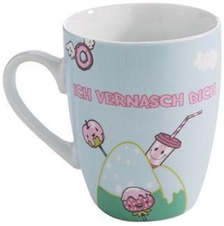 Nici 41450 Tasse Theodor ich vernasch dich Porzellan