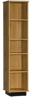 Bücherregal Standregal Lamia 40cm Wotan Eiche schwarz
