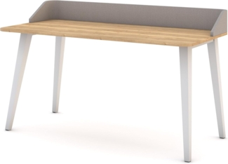 ASSMANN Sekretär Retaro Weiß 120x60x74cm Metall Holz