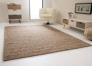 Handweb Teppich Lech, Farbe: natur, Größe: 200x300 cm
