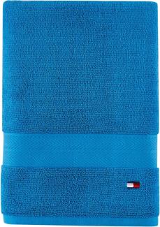 Tommy Hilfiger Einfarbiges Badetuch, 76,2 x 137,2 cm, 100% Baumwolle, 574 g/m², Blau