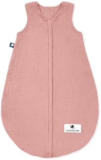 Julius Zöllner Baby Sommerschlafsack Musselin dusty rose 90 cm
