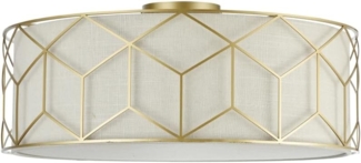 Maytoni Deckenleuchte Messina 5-flammig gold