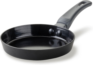 FACKELMANN Bratpfanne Pfanne 14cm Statement – Keramik-Antihaft, Aluminium, Induktion