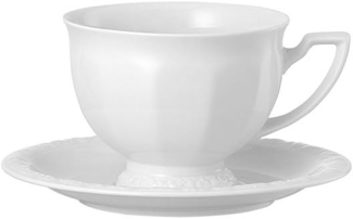 Rosenthal Tasse Maria Weiss Aromatasse 2tlg, Porzellan, Tassen