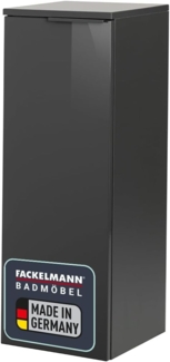 Fackelmann LUNA Midischrank 31cm, Schwarz/Anthrazit
