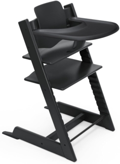 Stokke Hochstuhl Tripp Trapp Hochstuhl mit Baby set und Stokke Tray, für Kinder im Alter von 6-36 Monaten