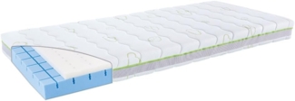Träumeland Kinder- & Jugendmatratze Schlummerland - mit freistehenden 3D-comfort-pads, Größe 90x160 cm, mehrfarbig, 90 x 160 x 15 cm, T080280