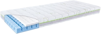 Träumeland Kinder- & Jugendmatratze Schlummerland - mit freistehenden 3D-comfort-pads, Größe 90x160 cm, mehrfarbig, 90 x 160 x 15 cm, T080280
