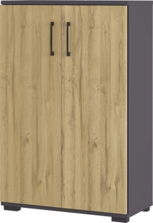 GERMANIA GW-PROFI 2.0 Aktenschrank 4247-564 - graphit/grandson-eiche