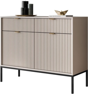 Lookway Kommode CORTADO KSZ104 mit Schubladen, Breite 104 cm