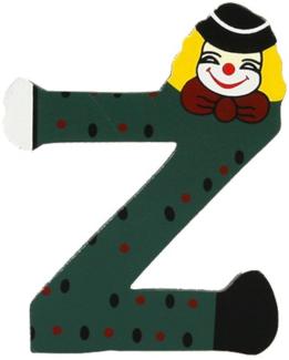 Clown-Buchstabe Holz -Z-