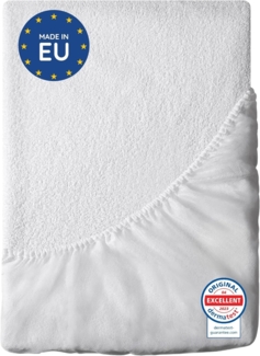 Matratzenschoner 60x120 Wasserdicht Dreamzie - Oeko-TEX und Made in EU - Atmungsaktive Anti-Allergie und Anti Milben - Inkontinenz Spannbettlaken Baby