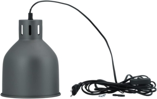 Venso E27 SAGA Lampenschirm Grau, LED Pflanzenlampe