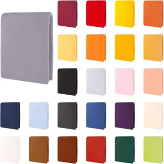 CelinaTex Spannbettlaken Aqua Laken Elastan Rundumgummi 180x200-200x220 cm platingrau, Baumwolle, (1 Stück), bügelfrei,dauerelastisch und weich,faltenfreier Sitz