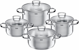 WMF Silit Toskana Topf-Set Edelstahl