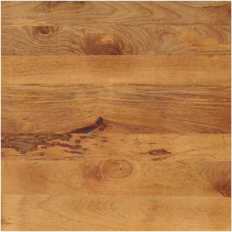 vidaXL Tischplatte 70x70x3,8 cm Quadratisch Massivholz Mango 371669