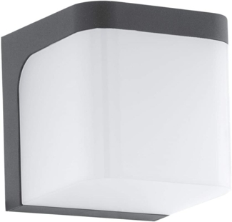 Eglo 96256 LED Outdoor Wandleuchte JORBA anthrazit weiß L:11cm H:11cm T:11cm IP44