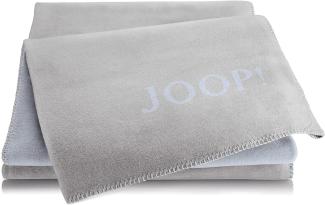 JOOP Uni Doubleface Wohndecke | 150x200 cm | Stein-Himmel