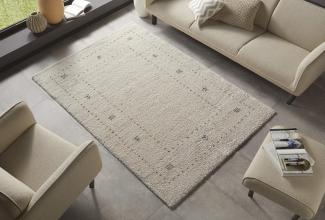 Hochflor Teppich TEO Creme - 200x290x3cm