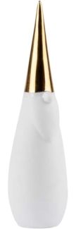 Räder Living Porzellangeschichten Santa Groß Gold 4X4X15 cm