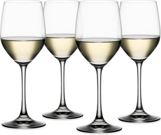 Spiegelau Vino Grande Weißweinkelch, 4er Set, Weißweinglas, Weinglas, Kristallglas, 340 ml, 4510272
