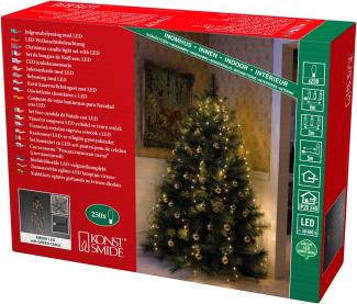 KONSTSMIDE No. 6362-820 LED Baummantel 250 bernsteinfabene Dioden 300cm