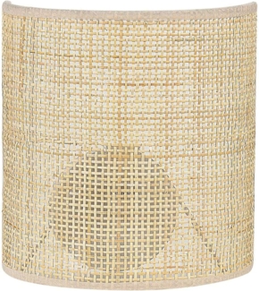 Wandlampe CARIO Rattan Natürlich