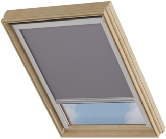 Dachfensterrollo FK04 Velux Passend, Verdunkelnd, Grau, Cocoon Home, verschraubt