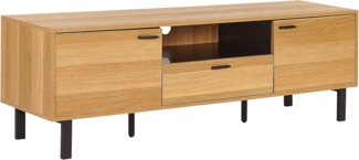 TV-Möbel CLAREMONT Heller Holzfarbton