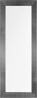 Wandspiegel schwarz rechteckig 50x130 cm DRAVEIL