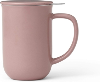 Viva Tasse Balance, Edelstahl, Porzellan, Porzellan, mit Teesieb und Deckel, 500 ml