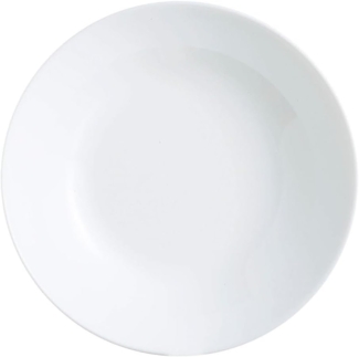 Dajar Suppenteller Zelie 20 cm Arcoroc, Glas, Weiß