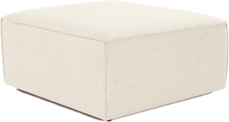 Hocker, 'Fora', 43 x 85 x 85, Ekru