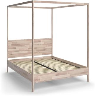 Vitalispa Schlafzimmerbett Lotti Naturholz 165 x 210 cm