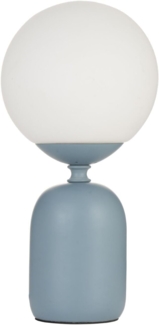 Pauleen Tischleuchte Glowing Charm max 20W Blau/weiß Keramik, ohne Leuchtmittel, E14