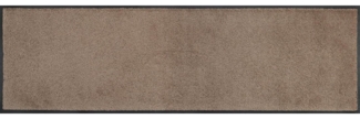 wash+dry Fußmatte, Taupe 35 x 120 cm, innen und außen, waschbar