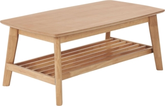 Couchtisch TULARE Heller Holzfarbton