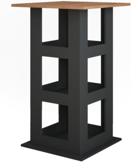 Vicco Bartisch Goldkraft Eiche/Anthrazit 65 x 65 cm, Repose
