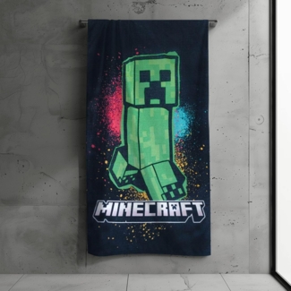 Minecraft Strandtuch Minecraft Badetuch Creeper Strandtuch